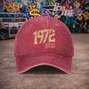 pc Unisex  Limited Edition Vintage Washed Baseball Cap  UnisexS Trendy Hat  Versatile Duckbill Cap  Fun Print  Unique Bir
