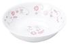 OGISO Sarasa Reinforced Porcelain Deep Dish, S, Pink, 12.5 Cm