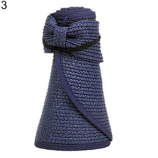 Sun Hat Foldable Wide Brim Breathable Elegant Girls Summer Bucket Sun Hat for Outdoors