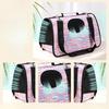 This Cat Backpack Is A Multi-color and Multi-pattern Portable Handbag Made of Oxford Fabric for Pets