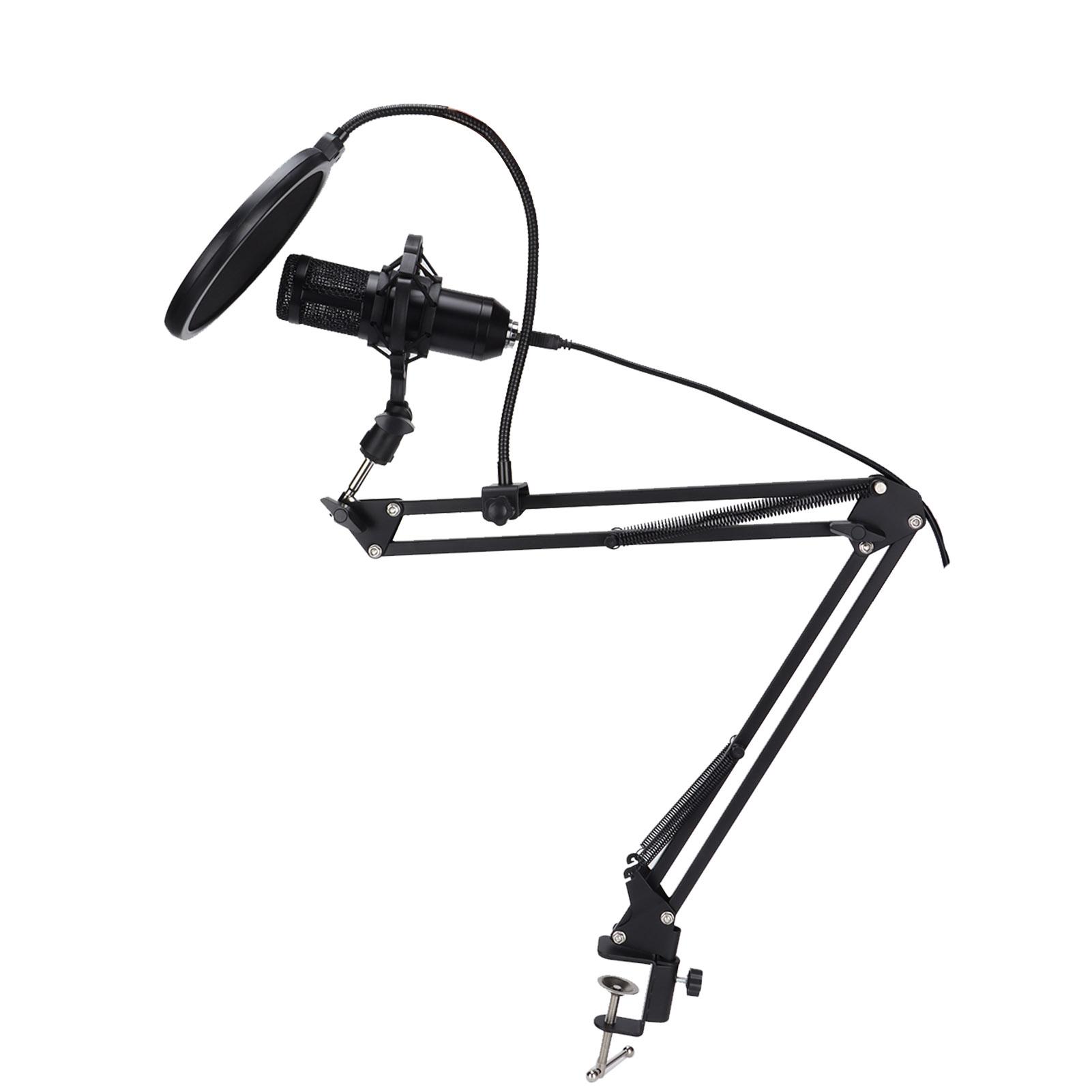 

USB-микрофон, профессиональный домашний игровой микрофон с кронштейном для компьютерного радио