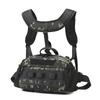 Fishing Tackle Backpack Double Shoulder Pack Splashproof Fishing Waist Bag for Men Large Capacity Backpack