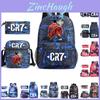 Mochila Moderna Cool com Estampa Cr7 Conjunto Para Meninos e Meninas Bolsa Escolar e Estojo