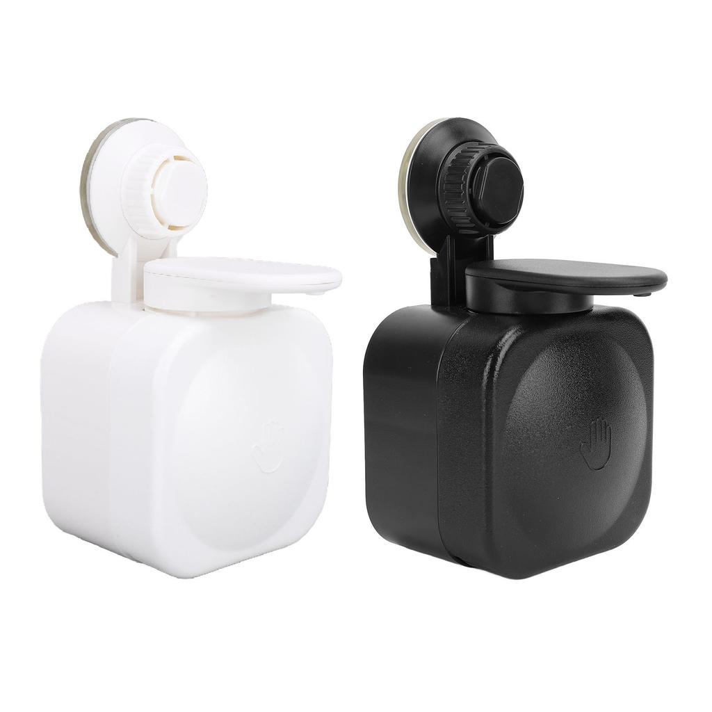 Dozownik do mydła w płynie na przyssawkę Bez wiercenia Nośność 3 kg Montowany na ścianie Plastikowa butelka z pompką do Bat