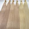 100% Real Virgin Human Hair Bulk Extension 613 Blonde Hair 12a Weaving For Braiding Unprocessed No Weft Straight Hair Highlights