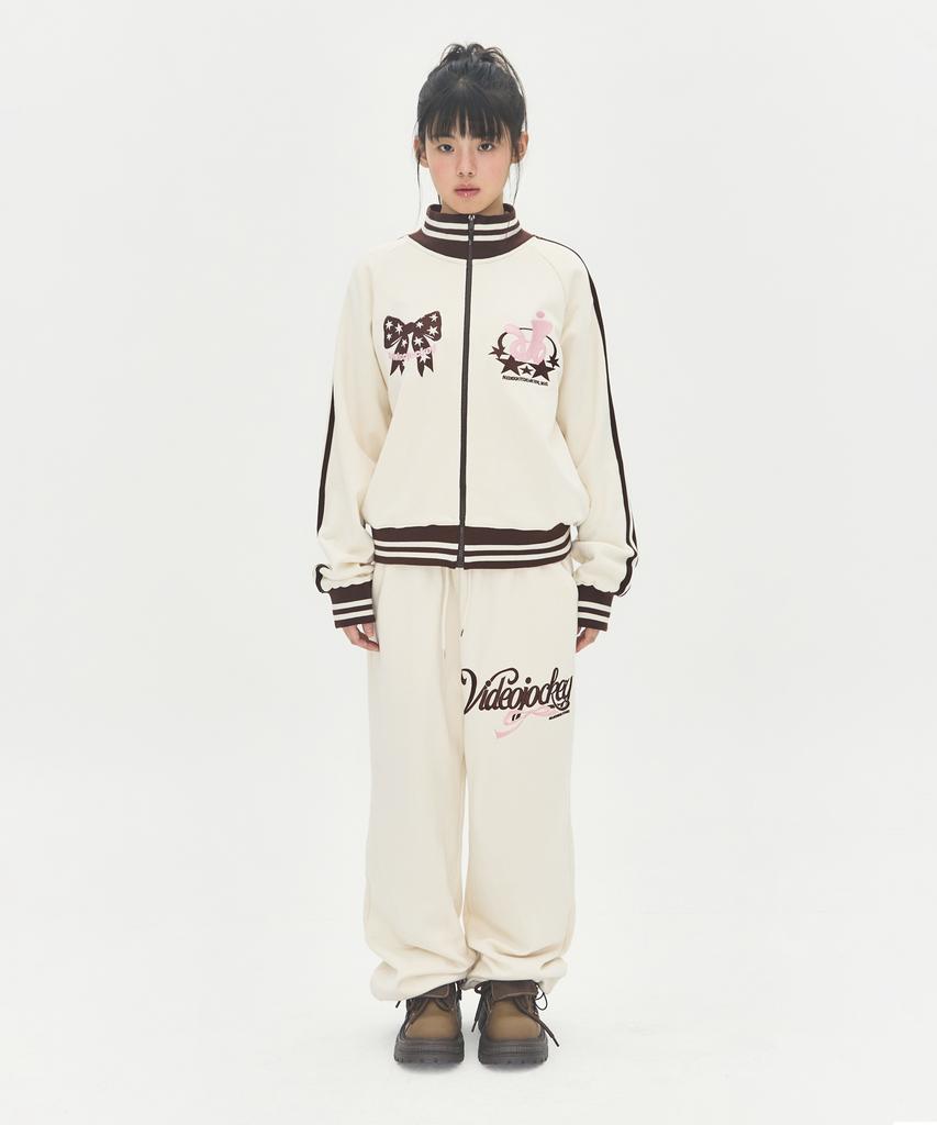Video Jockey Jockey Club Track Top [Cream]