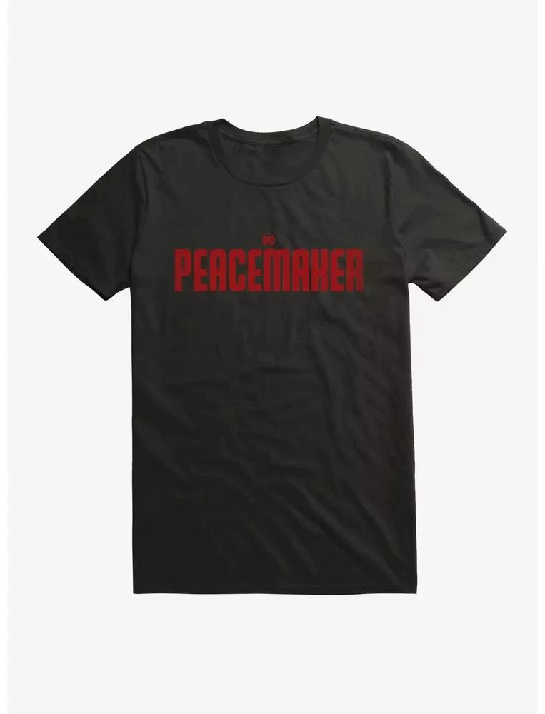 Comics Peacemaker Logo Black TShirt S
