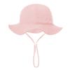 Accessories Kids Summer Autumn Baby Fisherman's Hat Solid Prints Muslin Cotton Panama Girls Hat Beach Infant Sun Protection Cap