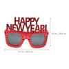 Happy New Year Funny Glasses 2025 Party Eyeglasses for Men Women Photo Props New Year Eve Celebration Festival Decor Fun Glasses