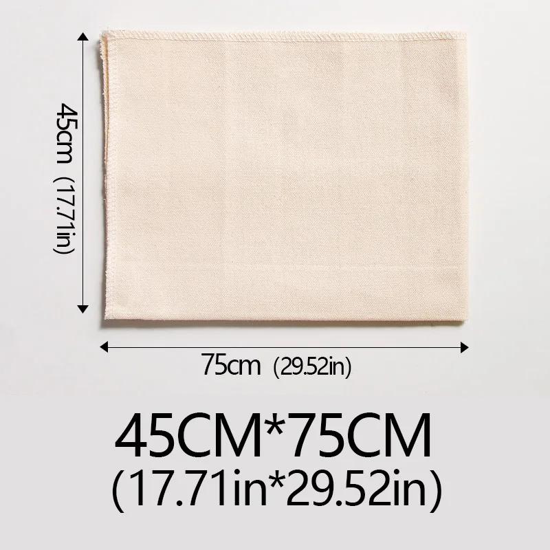 Linen  Dough Fermented Cloth Dough Bakers Pans  Dough Couche Pastry Proofing Cloth Baking French Bread Kitchen Tools