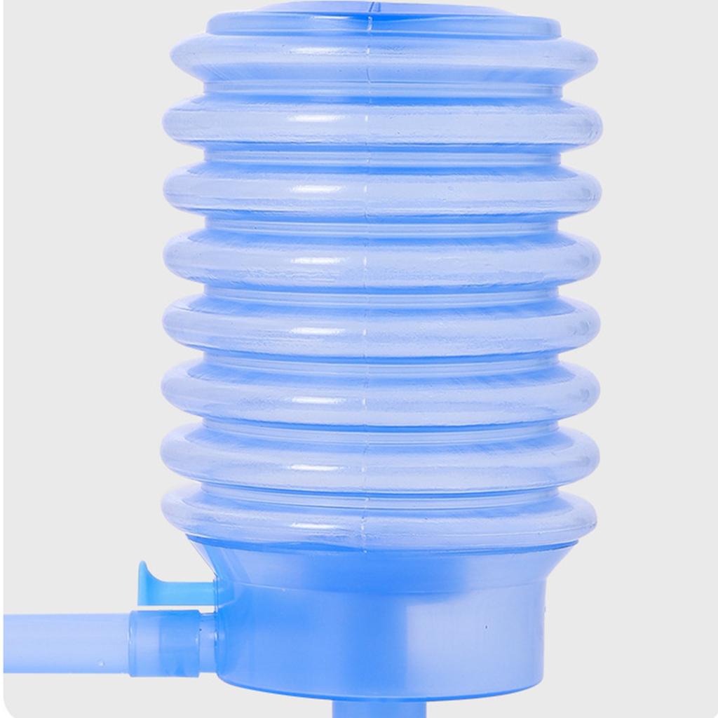 Manual Hand Press Pump for 5 Gallon Water Bottle Adjustable Tube Length Water Dispenser with Protective Spout Cover