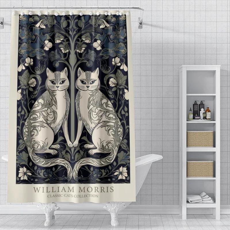 Home Shower Curtains For Bathroom Waterproof Fabric Modern Nordic Style Bathroom Curtains Shower Curtain 180X200 240X180 Aaaa