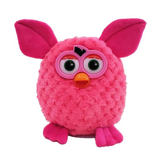 

Electronic Recording Talking Phoebe Interactive Pet Toy Cartoon Owl Plush Doll розы красного