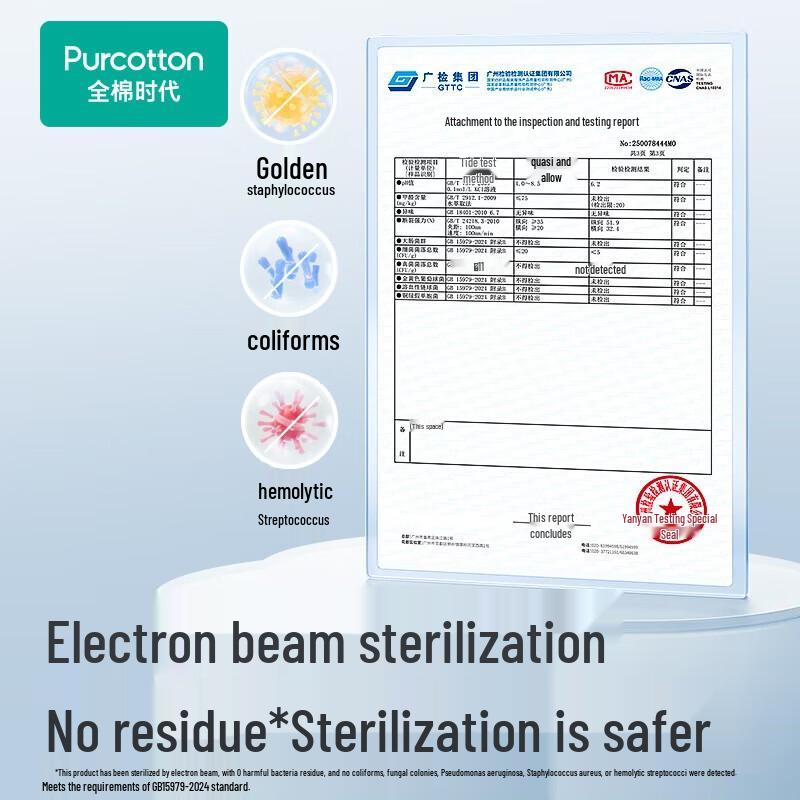 PurCotton Men's Disposable Travel Briefs