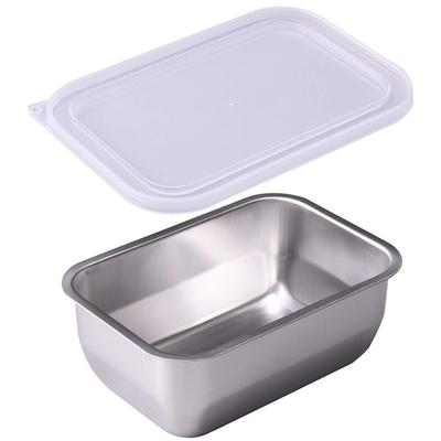 Ernestas su dangčiu 1/4 dydžio, nerūdijančio plieno, A-77522