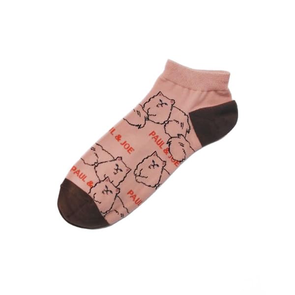 

Розовые повседневные короткие носки Paul Joe с рисунком в стиле цыганского линейного искусства и мужские розовый