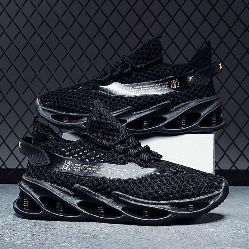 

Breathable thin mesh fly-woven mesh shoes men s mesh casual sports lightweight work trendy shoes 44