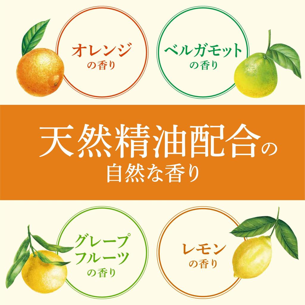 ONPO Botanical Bath Natural 4 Flavors Flavors x 3 12 Additives, Citrus, [4 Tablets, Tablets]