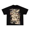 One Piece Anime Eyes TShirt Men Women Urban Streetwear 100 Cotton Anime Graphic Tee Casual Streetwear Loose Fit Top
