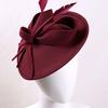 Vintage Fascinator Hat Wedding Fascinator Headband Elegant Pillbox Hat for Women Wedding Church Dinner Party