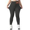 Ladies' Lamb Wool Thickened High Waisted Slimming Pencil Pants With Bottom And Warm Pants