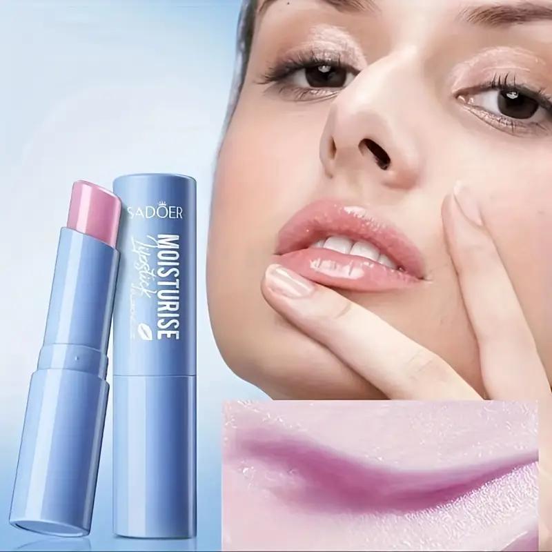 Balsam de buze hidratant cu acid hialuronic - hialuronat de sodiu pentru buze moi și umede | Îngrijire de zi și de noapte