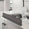 Reusable Waterproof Board Sink Splash Guard Silicone Countertop Water Baffle for Handwashing Sinks Vegetable Basins Bathroom