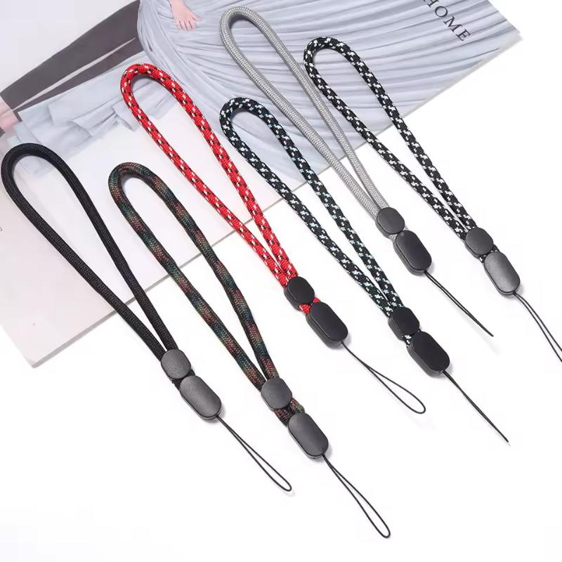 5 Pcs Universal Adjustable Wrist Lanyard Anti-Lost Soft Strap for Camera Keys Phone Small Daily Accessories