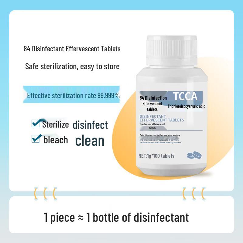 Wood's Heaven 84 Chlor Desinfektionsmittel Brausetabletten