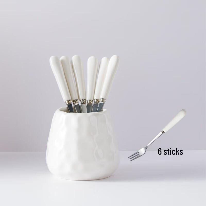 Homeglen Nordic Stainless Steel Fruit Fork Set