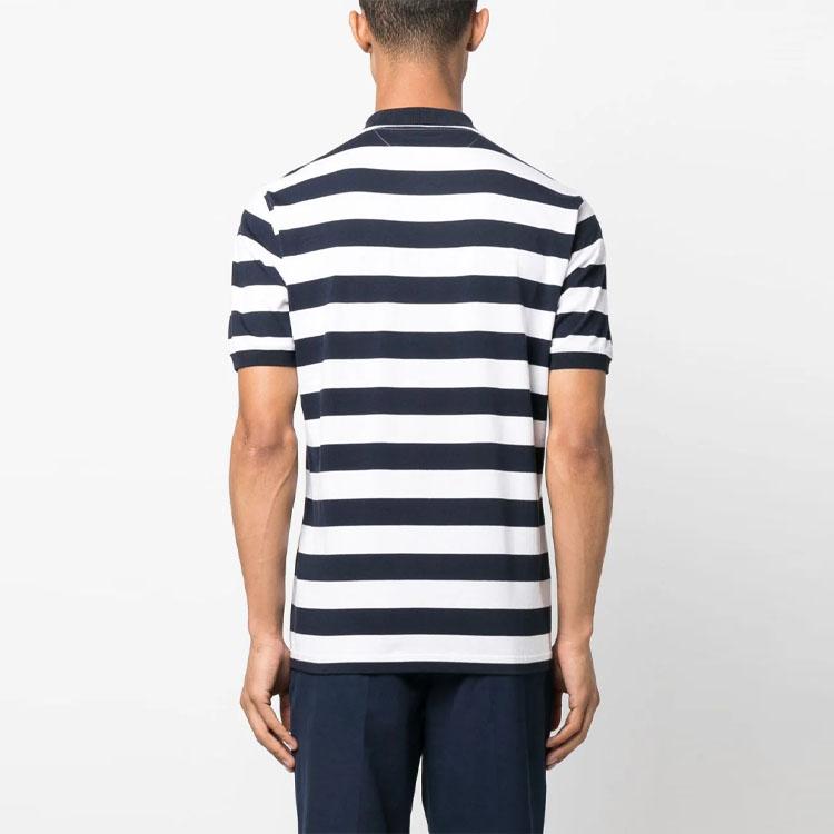 Brunello Cucinelli Striped Polo Shirt MTS868750P-C001