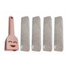 Pumice Stone Toilet Bowl Cleaner with Handle Efficiently Removes Hard Water Rings Calcium Buildup Pumice Stone Scrubber