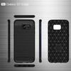 Coque de protection - fibres de carbone - samsung galaxy s7 edge - antichoc - élégant - souple
