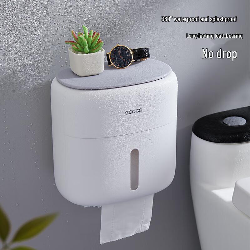 ecoco Boîte à mouchoirs double couche murale