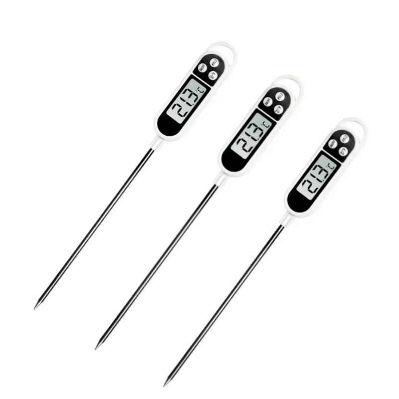 1pcs Food Thermometer  milk temperature cooking food thermometer With LCD Display And Probe Electronic Kitchen Thermomet