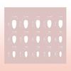 Manicure Long Almond False Nails French Detachable Fake Nails Aurora Press On Nails Women