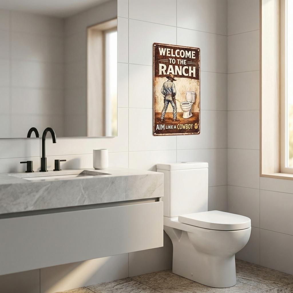 Innovative, Quirky, Personalized Humorous Wall Signs And Bathroom Logos