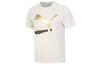 T Shirts Men's Ecru Crew Neck Moderate Straight Fit 534147-73