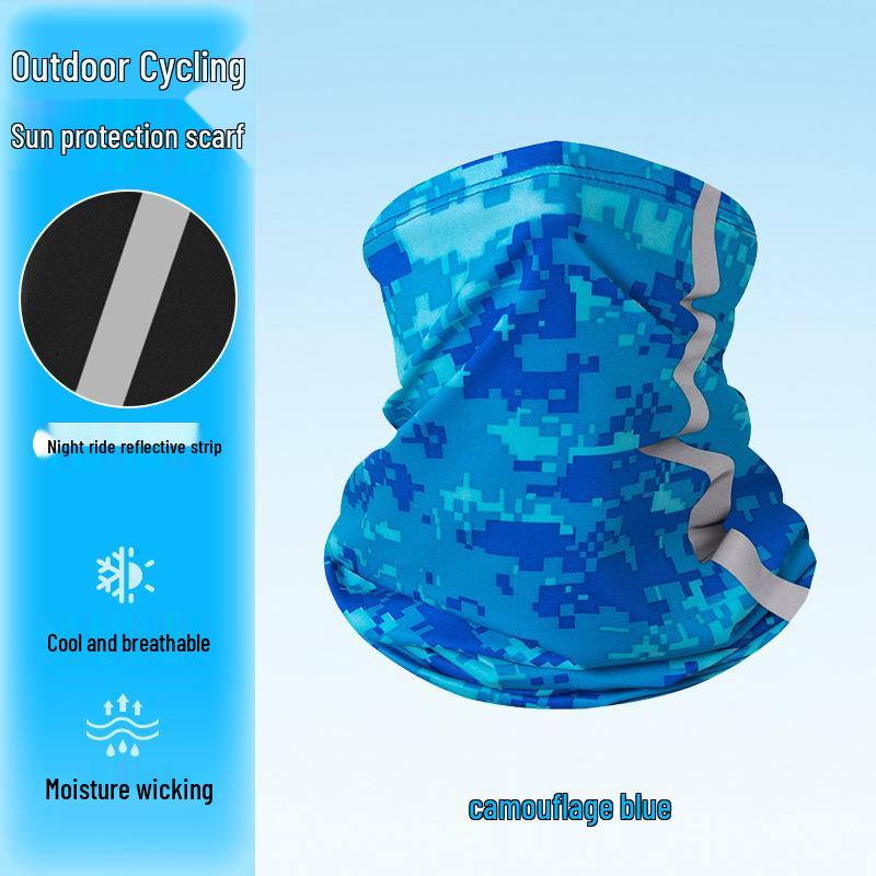 Quick-Dry Multifunctional Sun Protection Scarf for Cycling and Sports