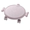 Pilates Sliding Disc met Kniekussen Stille Rolbeweging AntiSlip Buikwiel voor Thuis