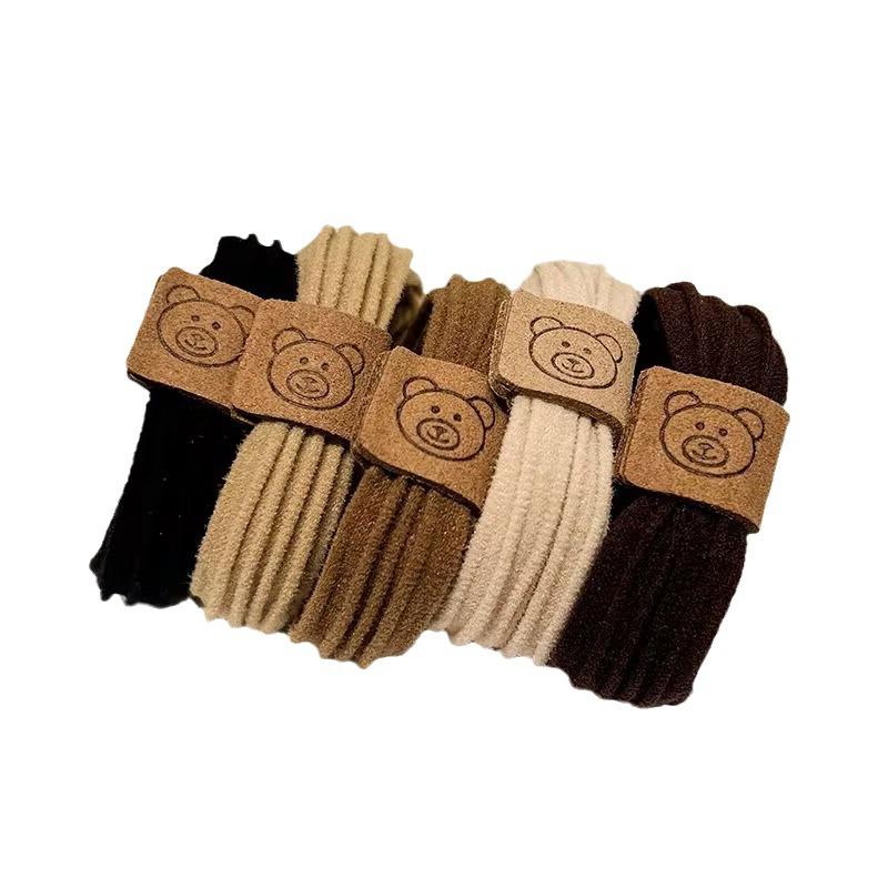 Koreanischer minimalistischer Haargummi - Stilvolles Gummiband für Mädchen & Kinder, Trendiges Haaraccessoire