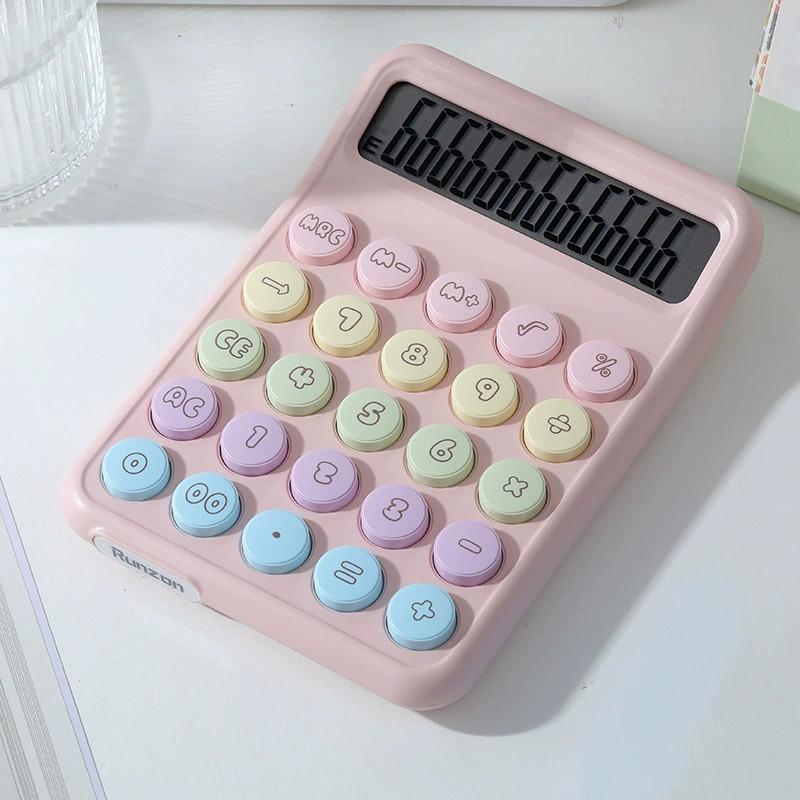 12 Digit Cute Scientific Calculator  Studentstest Stationery Office Easy Carry