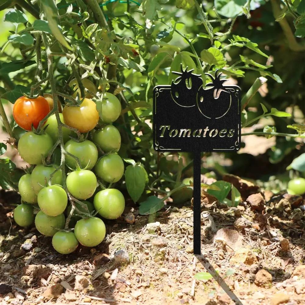 Waterproof Metal Seed Labels: Durable Garden Tags for Seedlings & Pots. Outdoor Decor.Durable for Pots & Vegetables.