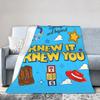 I Knew It I Knew You Fleece Blankets TS5 Vintage Throw Blankets for Bed Sofa Couch 200x150cm Rug Piece,