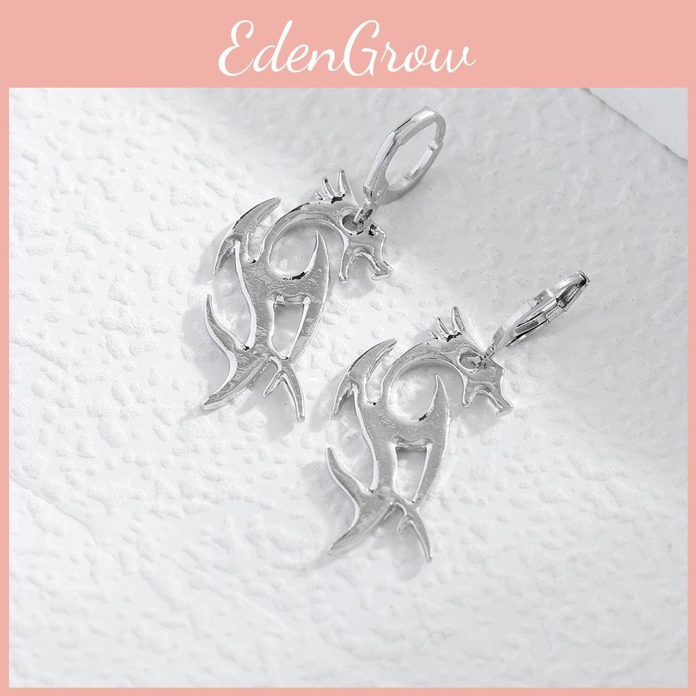 Contemporary Alloy Dragon Earrings For Women Fashion Street Style