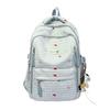 Schoolbag Japanese Ins Casual Plaid School Bag Female Junior High School High School Student Versatile Cute College Backpack Travel Backpack