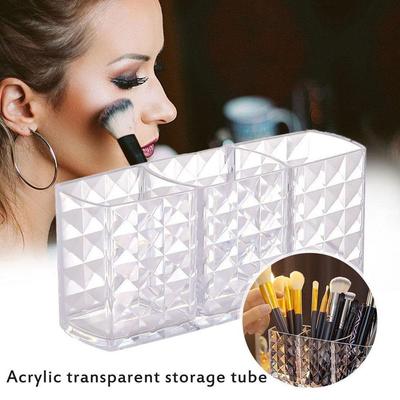 Spiegelkast met Diamantpatroon Opbergdoos, Badkamer, Rek Lippenstift DROPSHIPPING Cosmetica, S B4B2