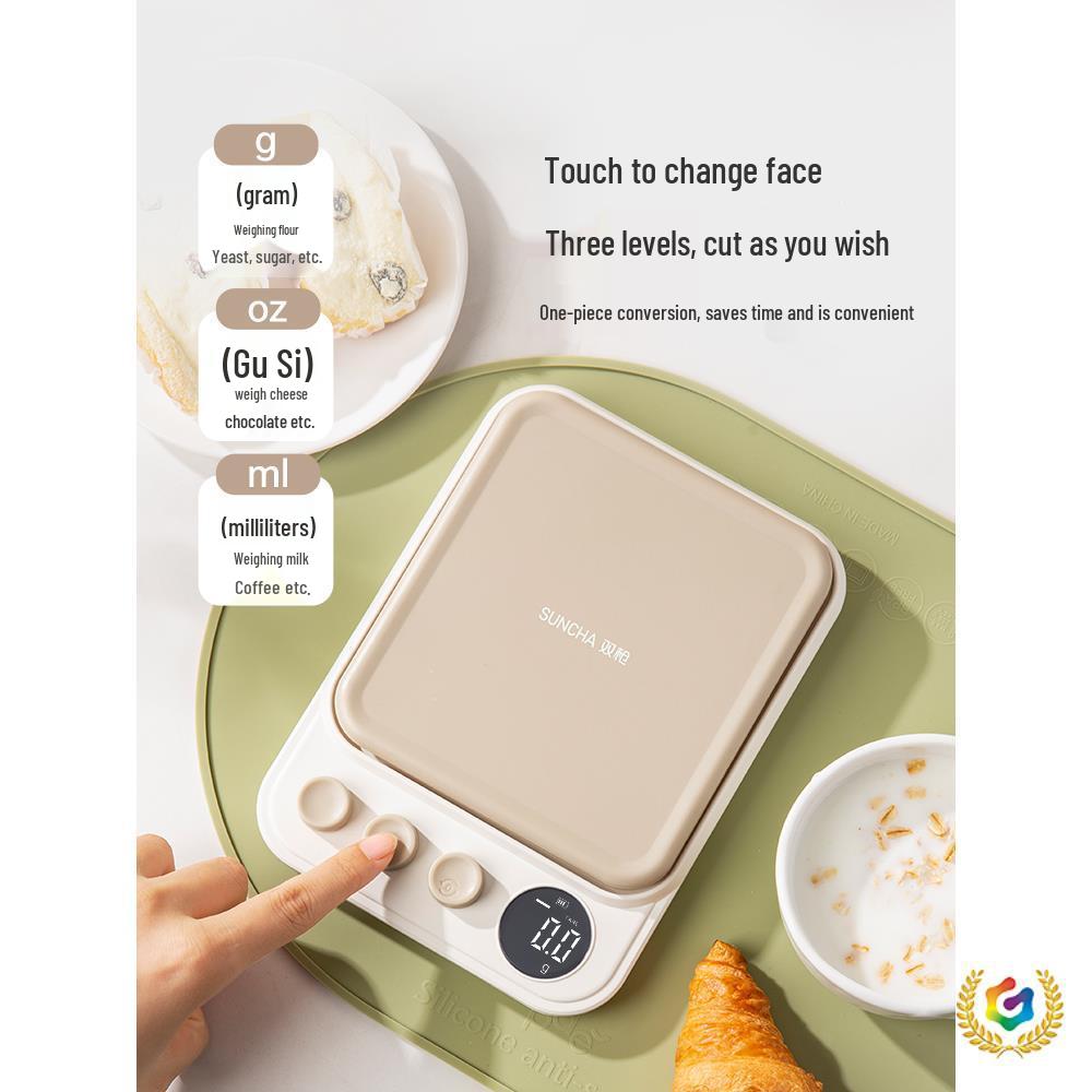 2025 High-Precision Electronic Kitchen Scale for Baking and Food Weighing