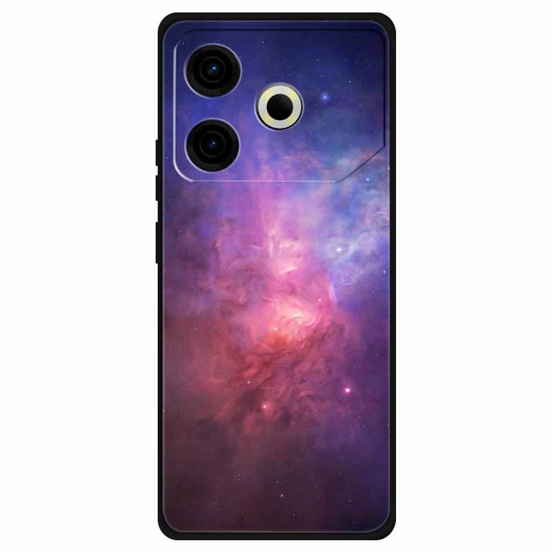 For Tecno Pova 6 Neo Case Silicone Soft Flower Space Fashion Cover For Tecno Phantom X2 Pro Cases Landscape Paint Covers Cute