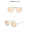 Women's sunglasses, single-beam square-frame sunglasses, men's and women's driving sunglasses